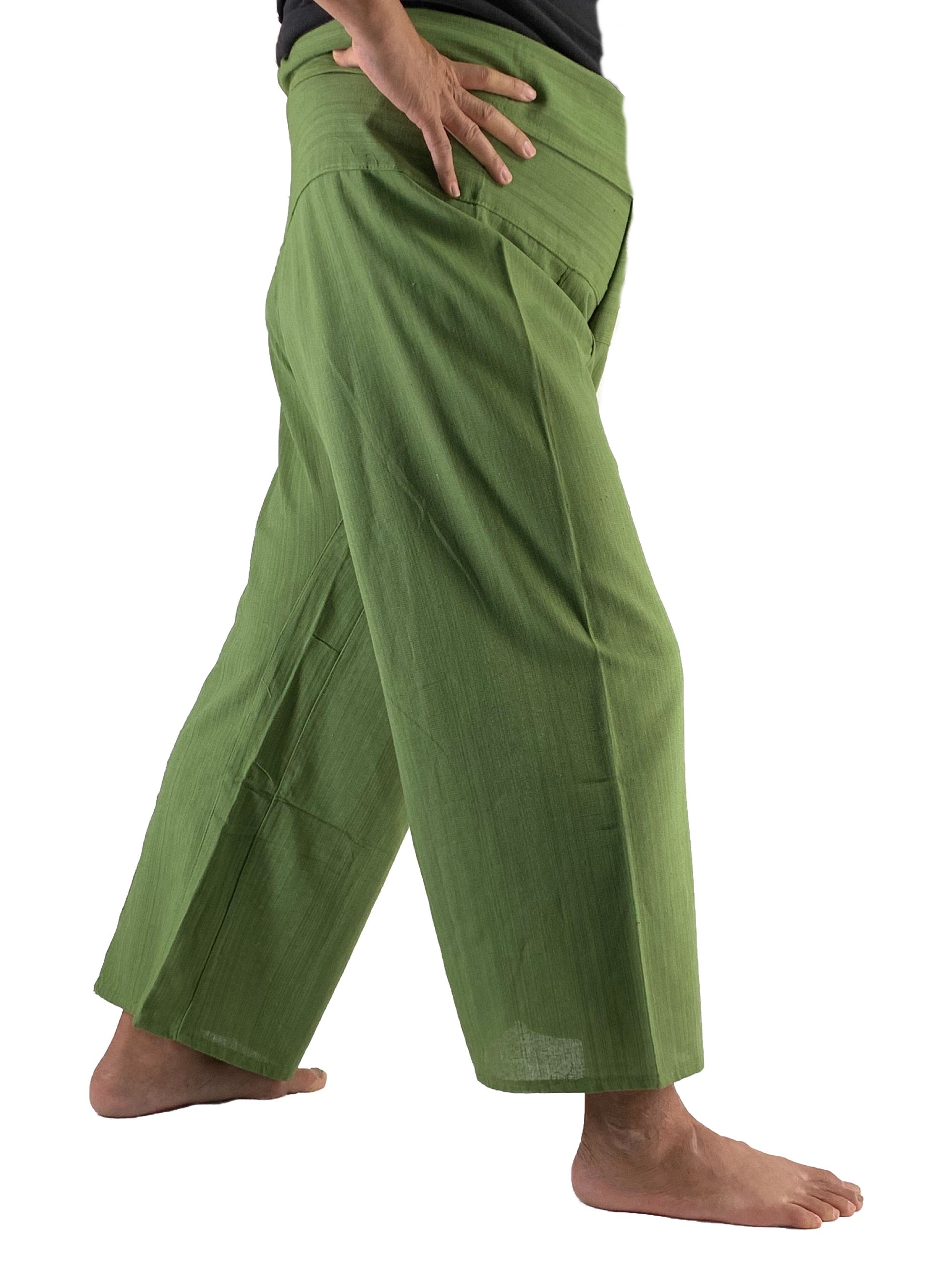 Thai Fisherman Pants - Red Cotton