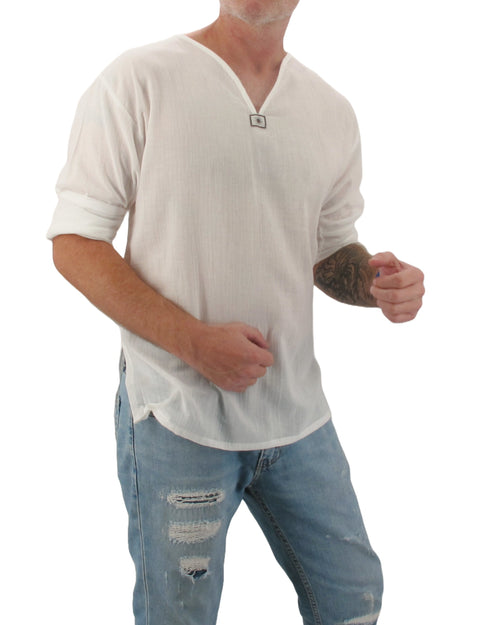 Long Sleeve Hippie T Shirt White 602633 ?v=1694830921&width=500
